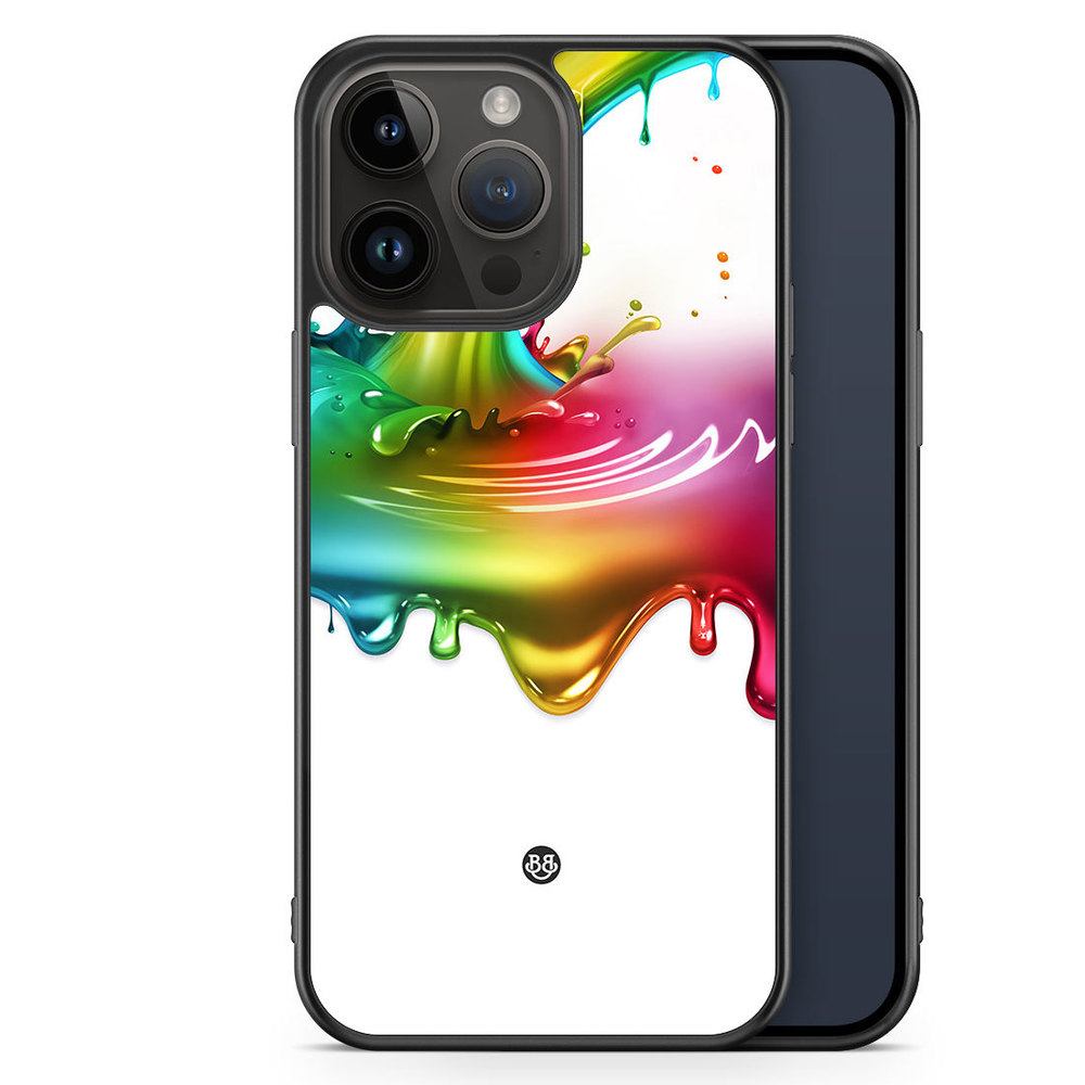 iPhone 14 Pro Max Case - Rainbow Splash