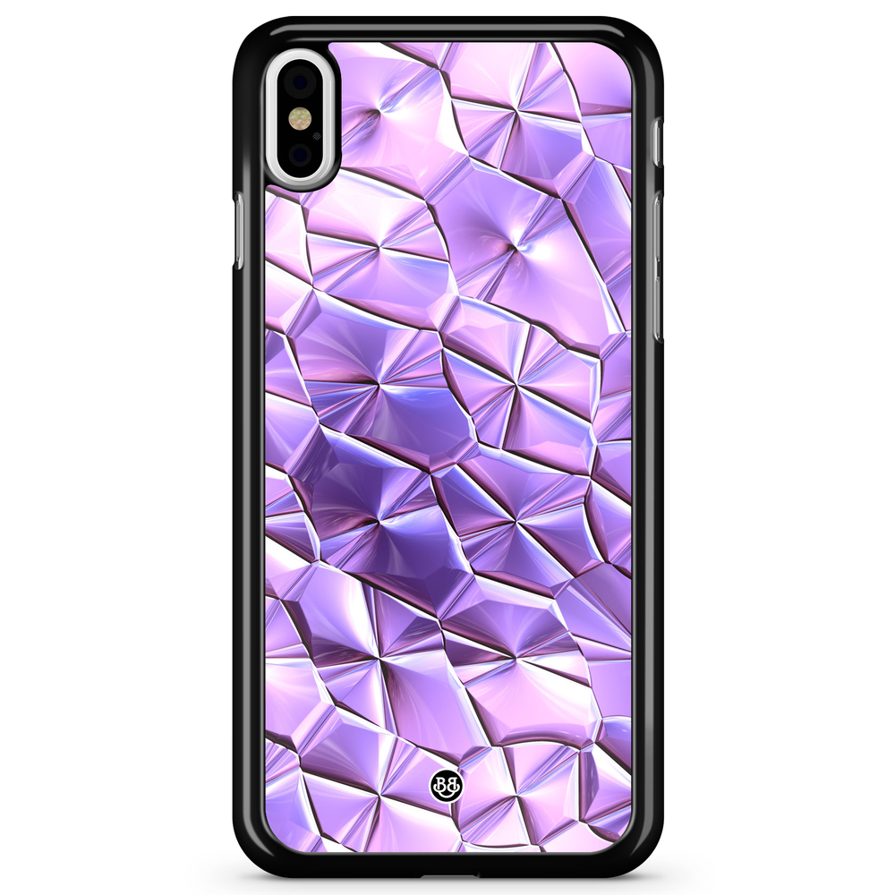 iPhone X / XS Case - Purple Crystal