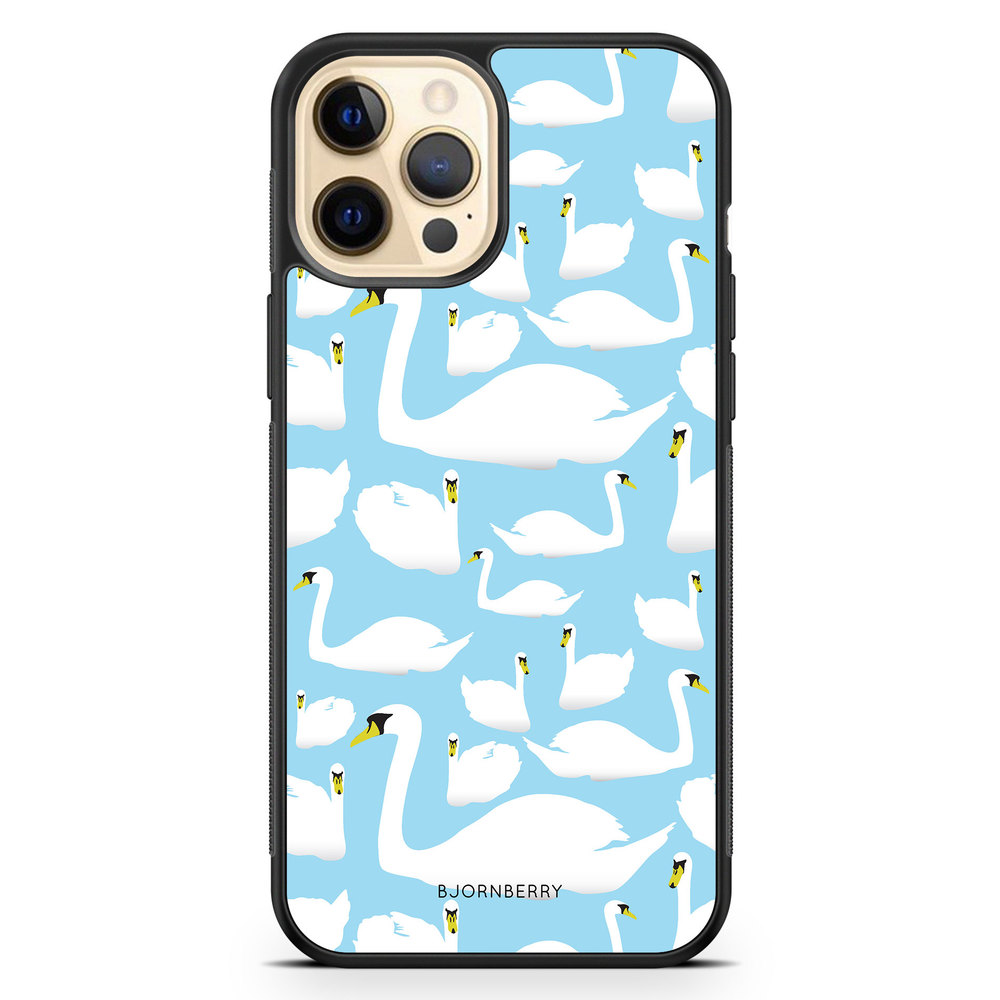 iPhone 12 Pro Max Case - Swan