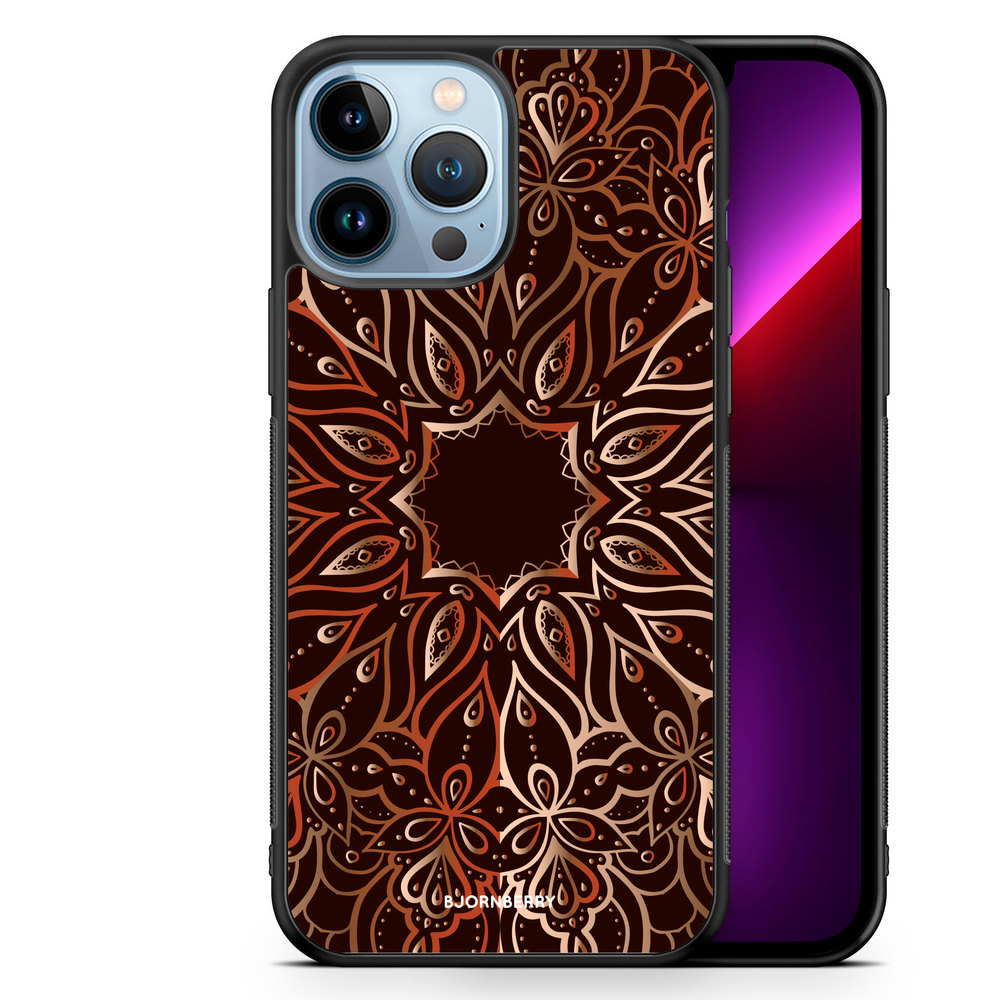 iPhone 13 Pro Max Case - Bronze Mandala