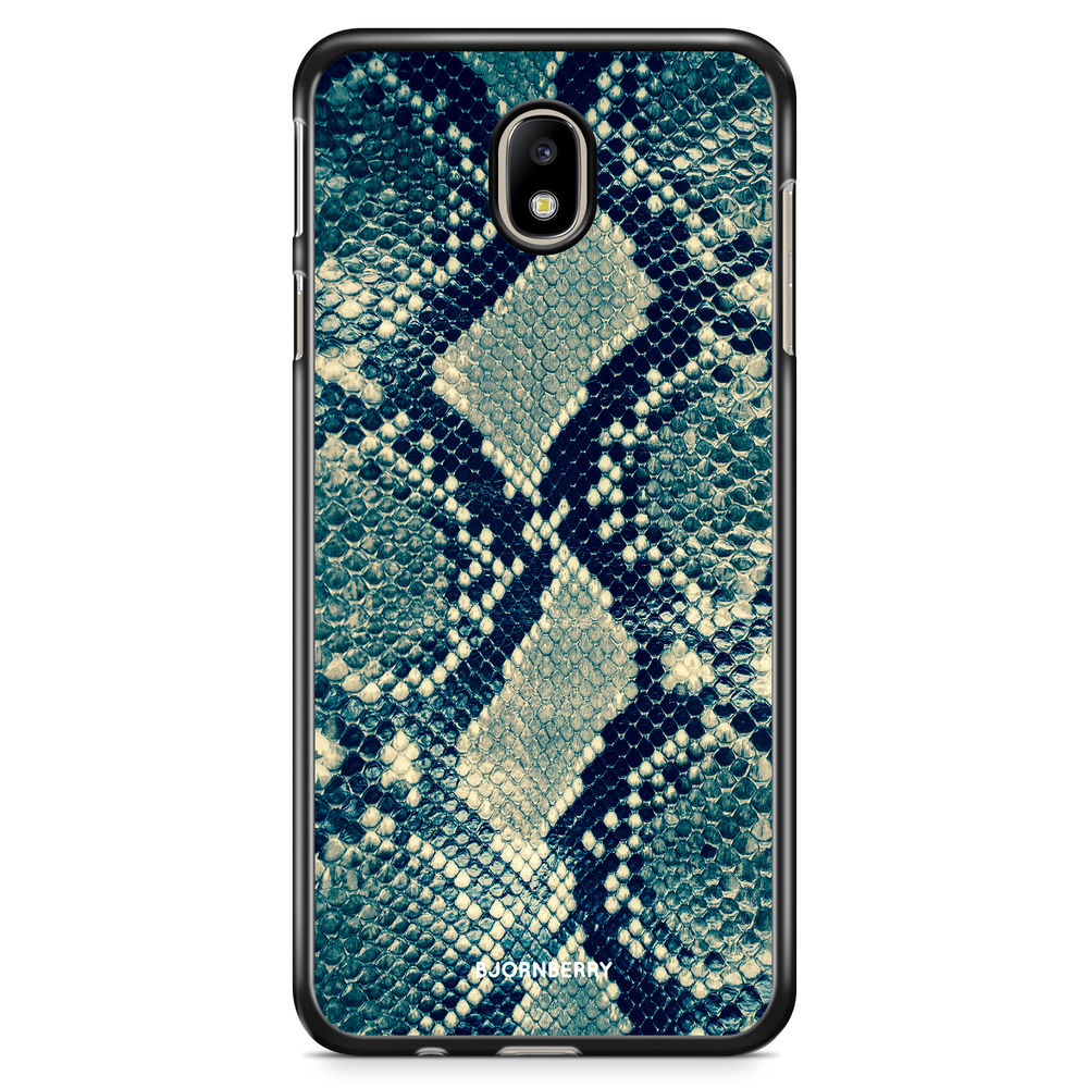 Samsung Galaxy J3 (2017) Case - Blue Snakeskin