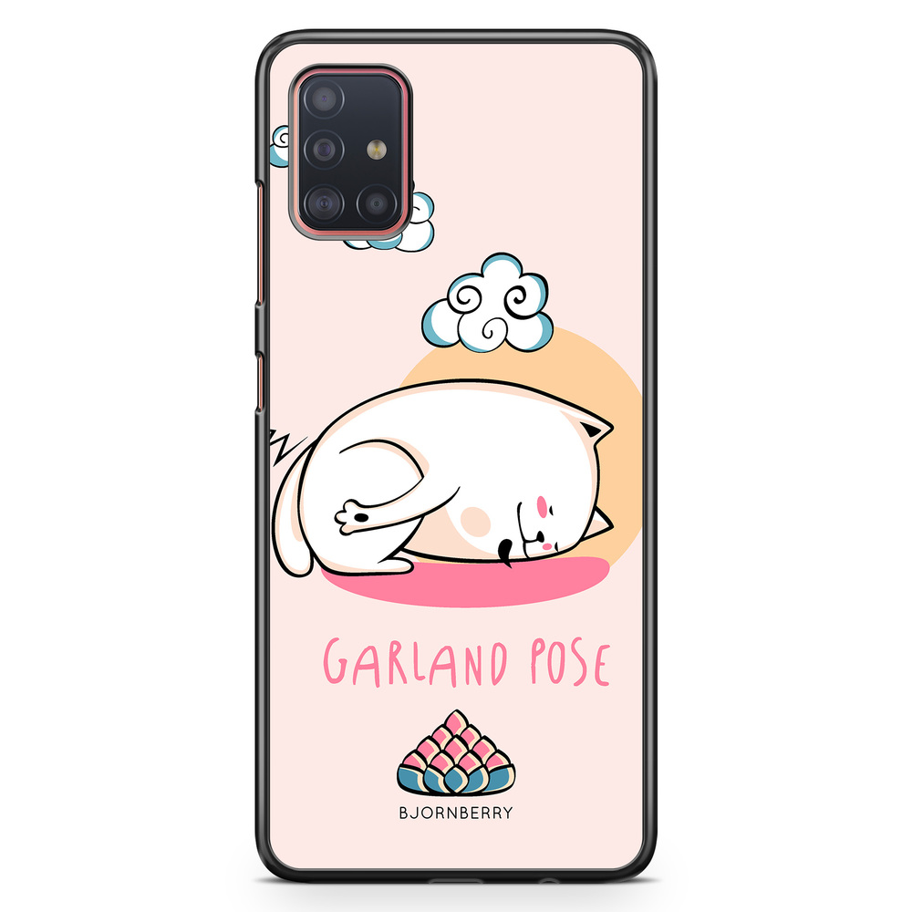 Samsung Galaxy A51 Case - Yoga Cat Garland