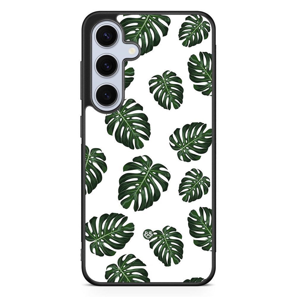 Samsung Galaxy S24 FE Case - Monstera Pattern
