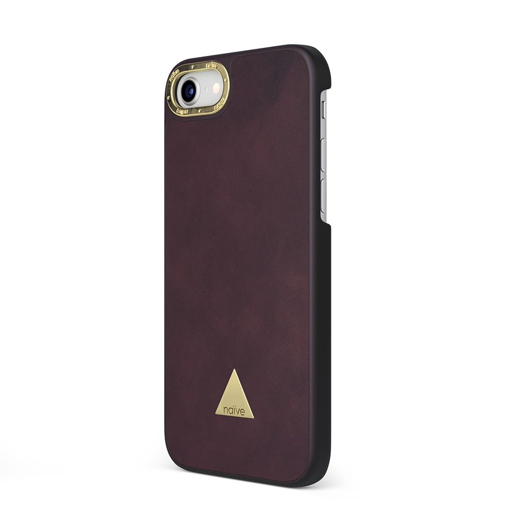 Naive iPhone 8/SE (2020/2022) Smooth Case - Plum - 2