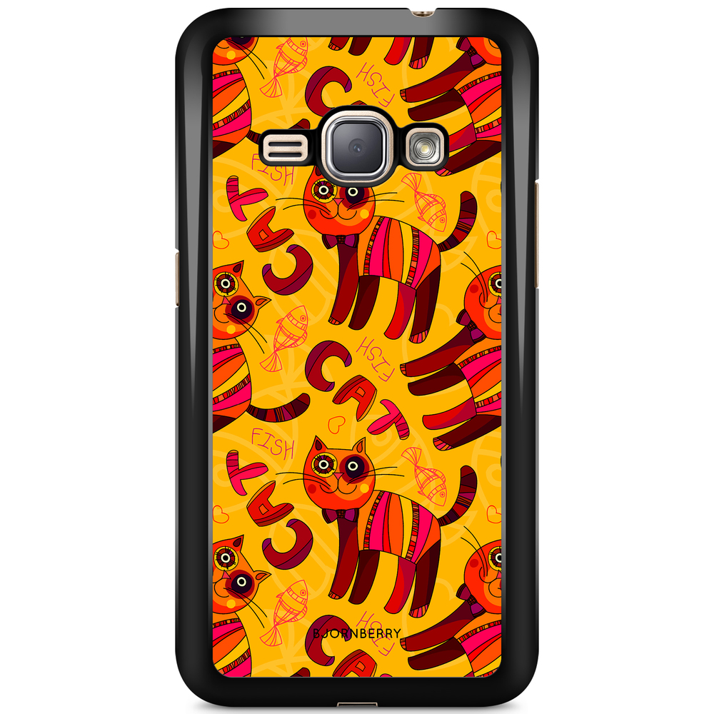 Samsung Galaxy J1 (2016) Case - Cat & Fish