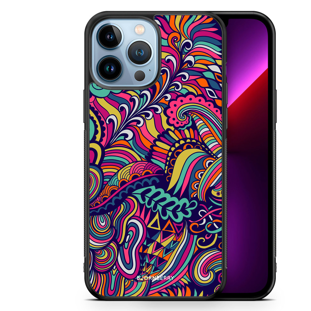 iPhone 13 Pro Max Case - Abstract Floral