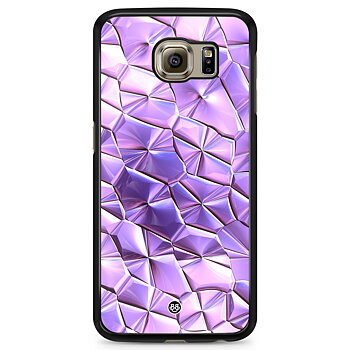 Samsung Galaxy S6 Edge Skal - Purple Crystal