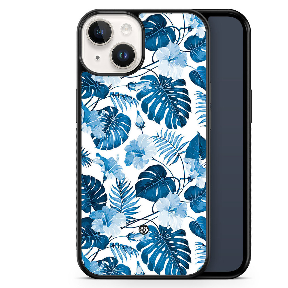 iPhone 14 Case - Blue Flowers