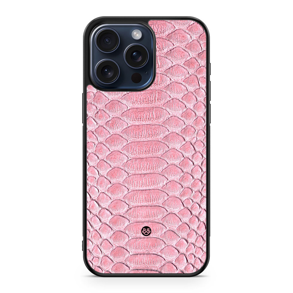 iPhone 15 Pro Max Case - Salmon Snake