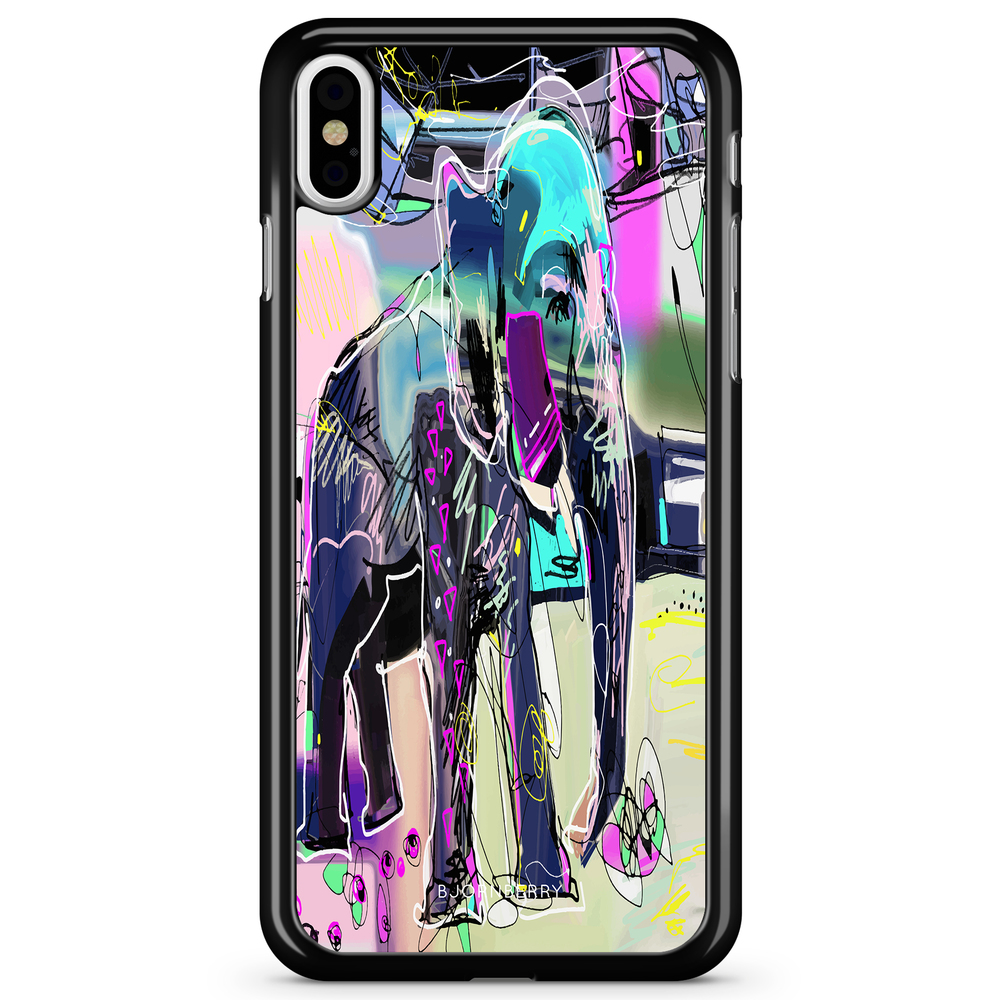 iPhone X / XS Case - Abstract Elephant