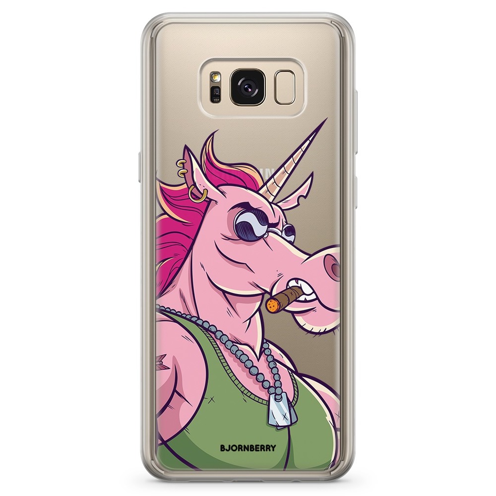 Samsung Galaxy S8 Fashion Skal - Muskel Enhörning