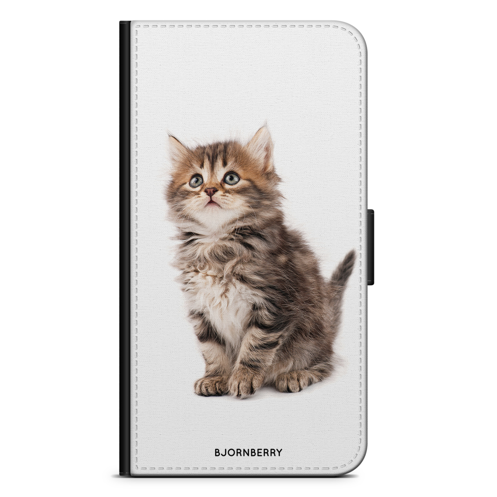 Samsung Galaxy A71 Plånboksfodral - Söt Kattunge | Mobilskal & Mobilfodral BJORNBERRY