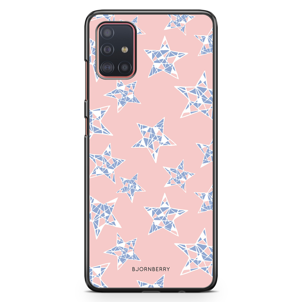 Samsung Galaxy A51 Case - Rose Quartz Stars