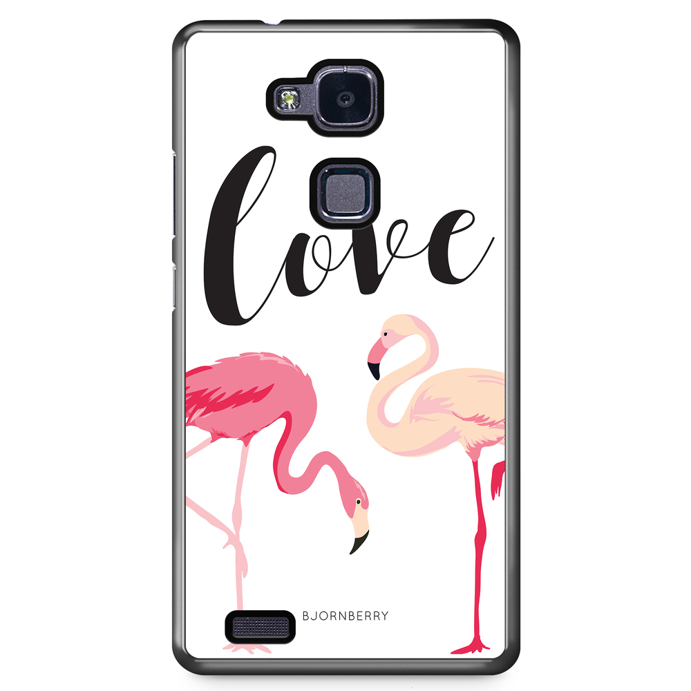 Huawei Honor 5X Case - Love Flamingo
