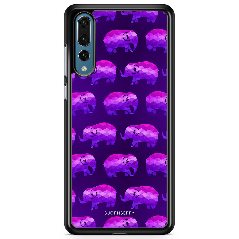 Huawei P20 Pro Case - Purple Elephant