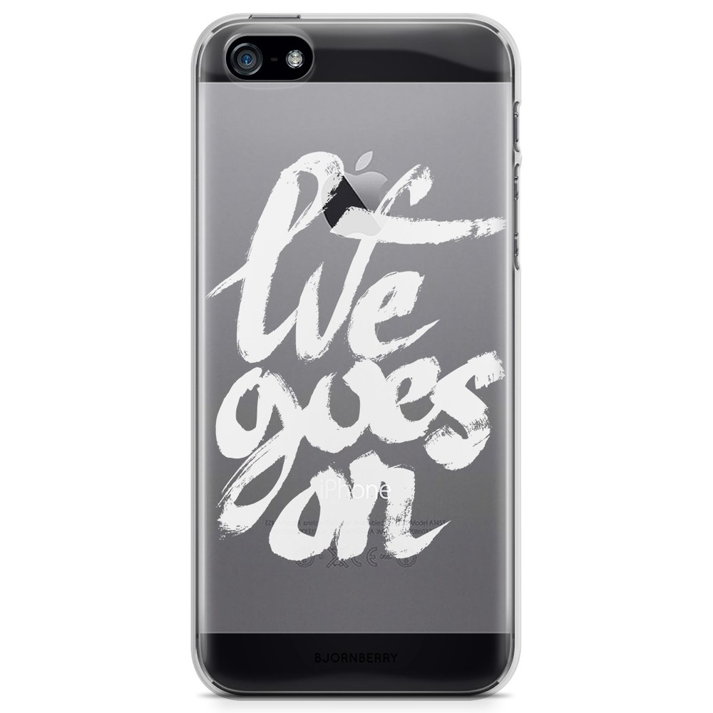 iPhone 5/5S/SE (2016) TPU Case - Life Goes On