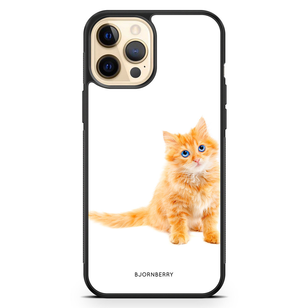iPhone 12 Pro Max Case - Small Brown Cat