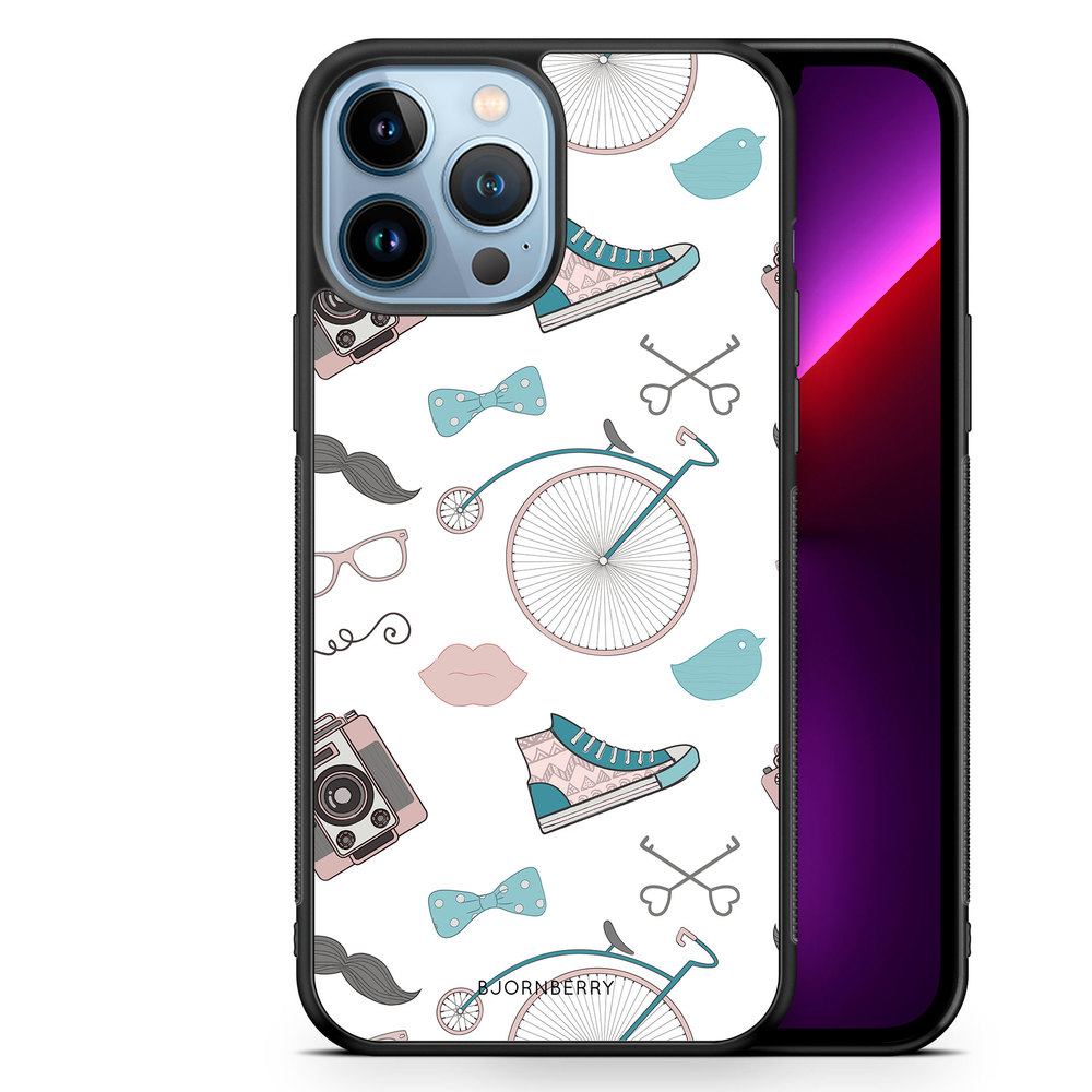 iPhone 13 Pro Max Case - Hipster Pattern