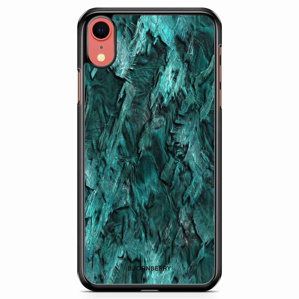 iPhone XR Case - Green Crystal