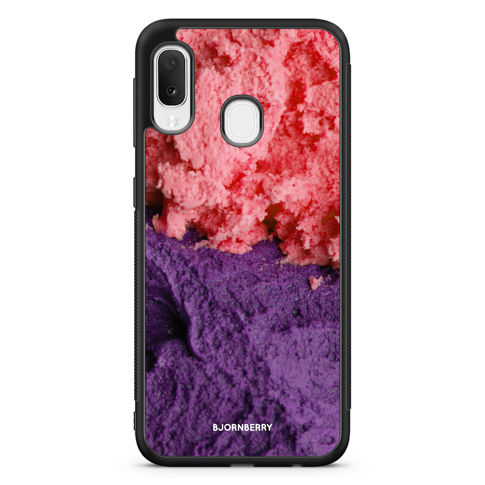 Samsung Galaxy A20e Case - Icecream Pink/Purple