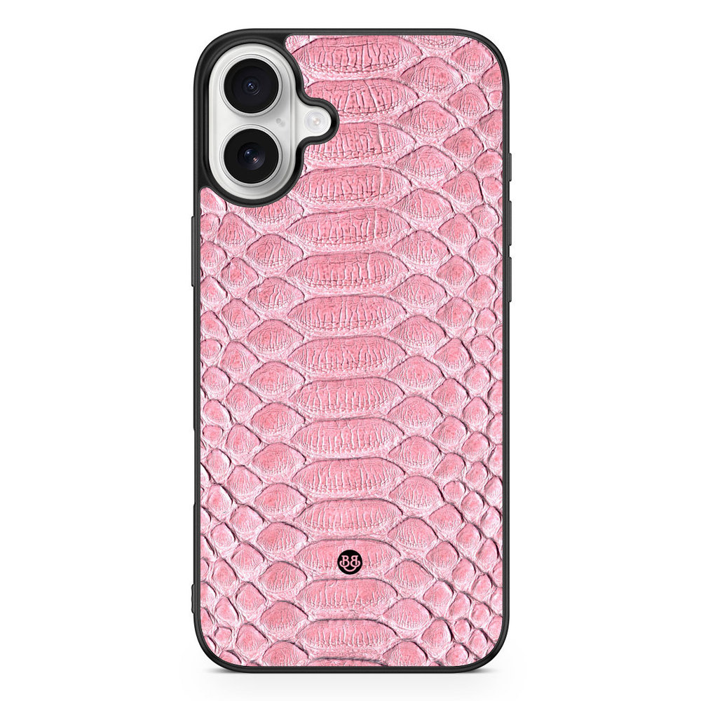 iPhone 16 Plus Case - Salmon Snake