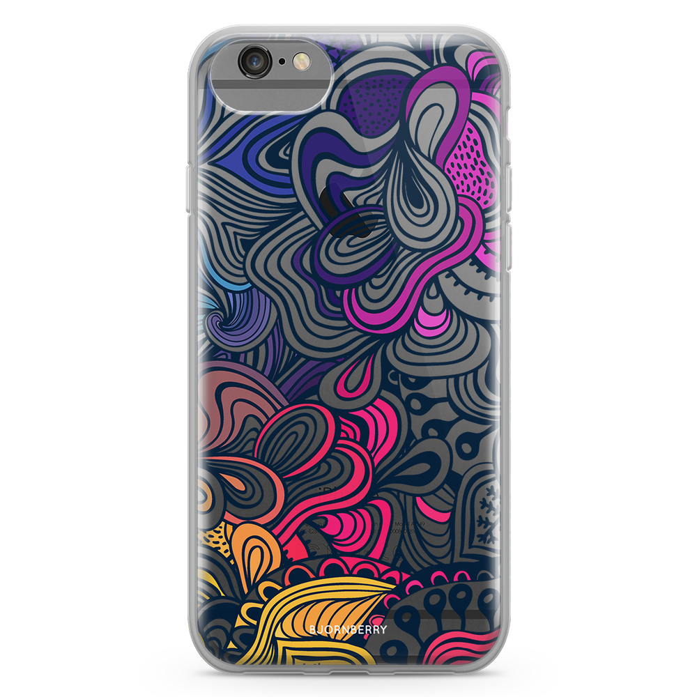 iPhone 6/6s Fashion Skal - Retro Blommor