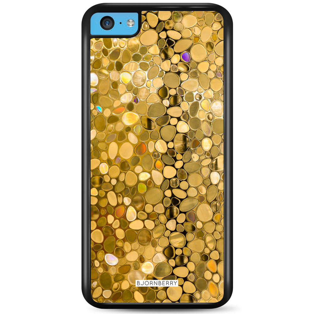 iPhone 5C Case - Stained Glass Gold