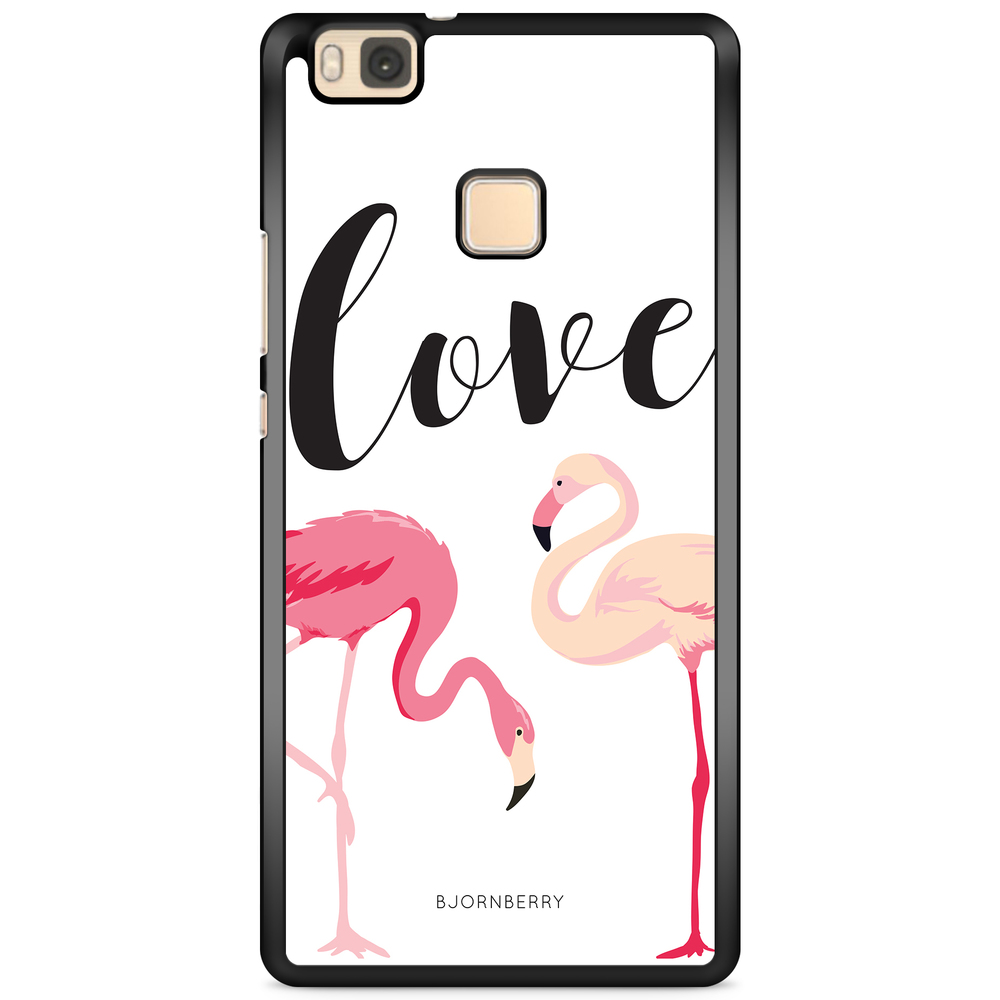 Huawei P9 Lite Case - Love Flamingo