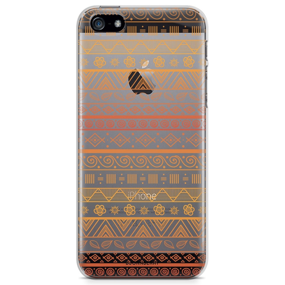 iPhone 5/5S/SE (2016) TPU Case - Tribal Pattern