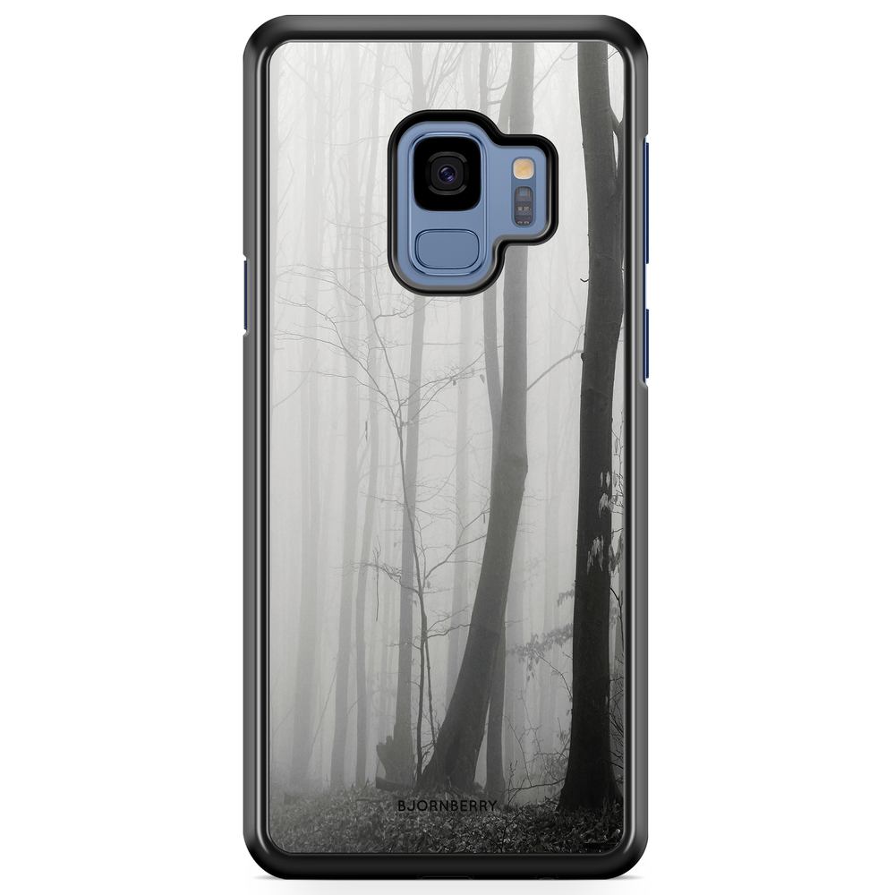 Samsung Galaxy S9 Case - Black/White Autumn
