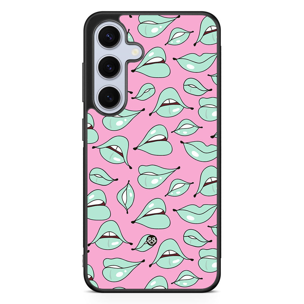 Samsung Galaxy S24 FE Case - Green Lips