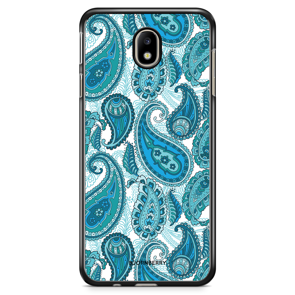 Samsung Galaxy J3 (2017) Case - Blue Paisley