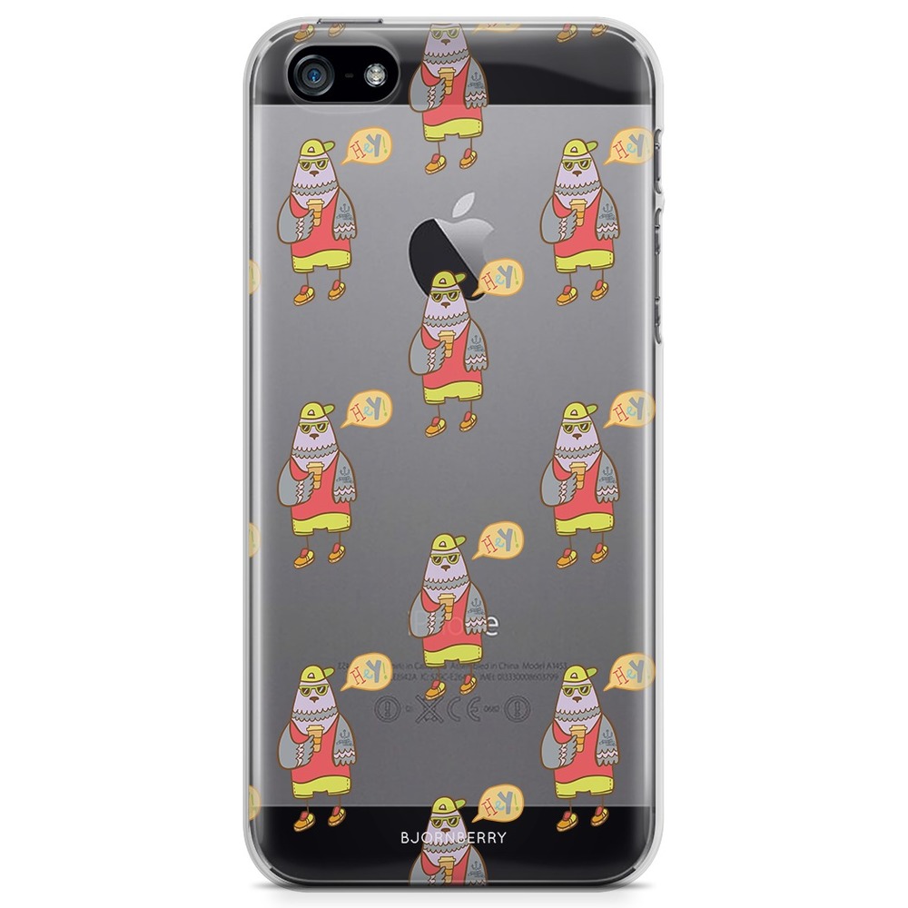 iPhone 5/5S/SE (2016) TPU Case - Cool Bird