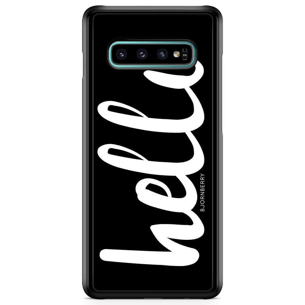 Samsung Galaxy S10 Plus Case - Hello White