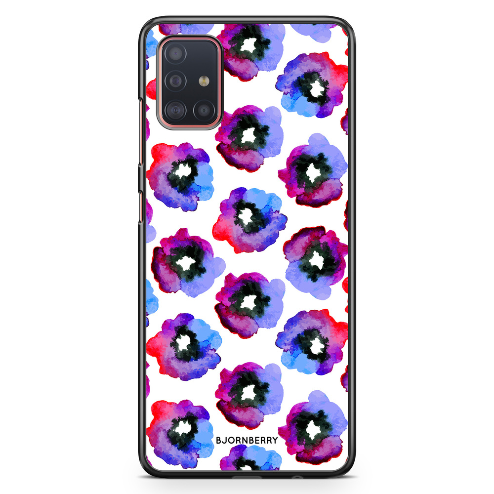 Samsung Galaxy A51 Case - Violet Flowers