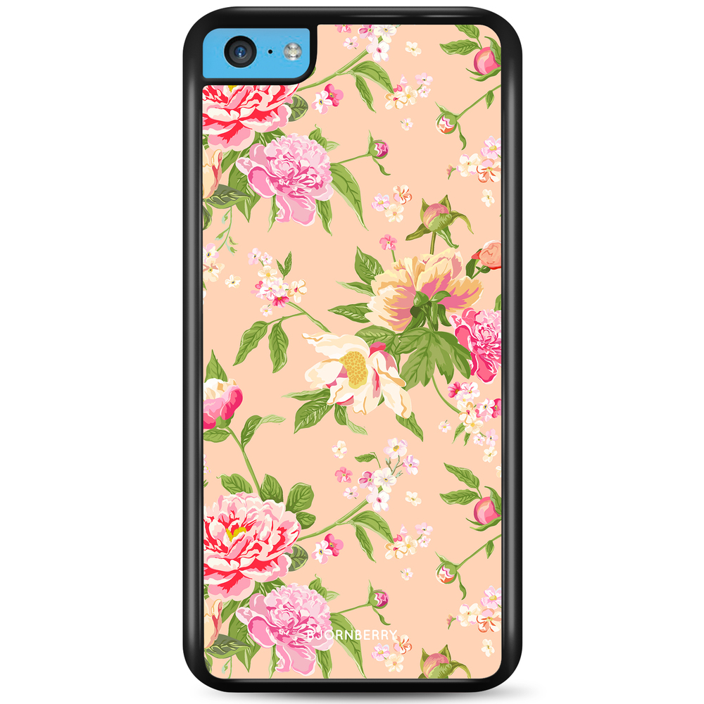 iPhone 5C Case - Peony Flowers