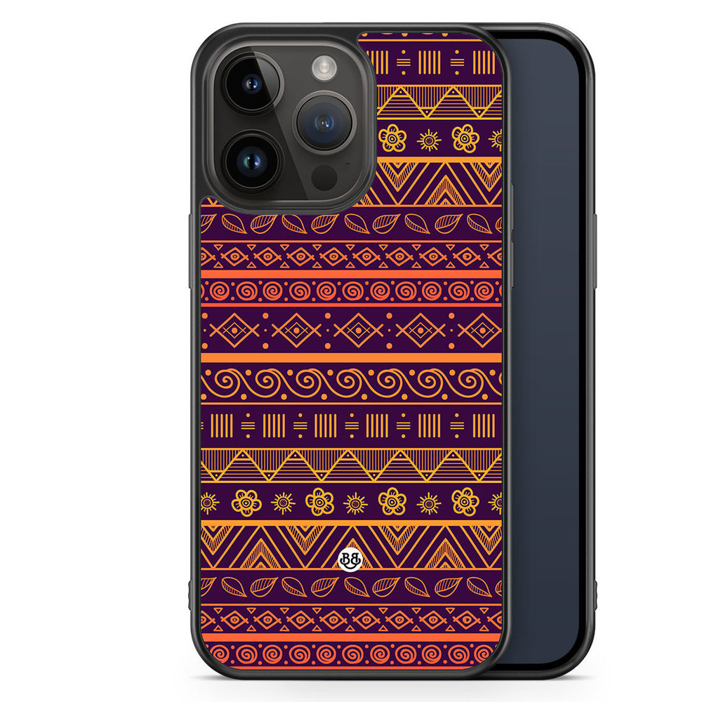 iPhone 14 Pro Max Case - Tribal Pattern