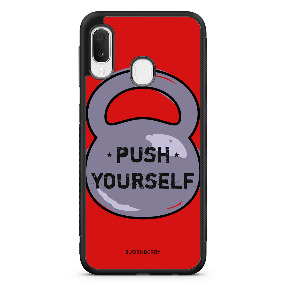 Samsung Galaxy A20e Case - Push Yourself