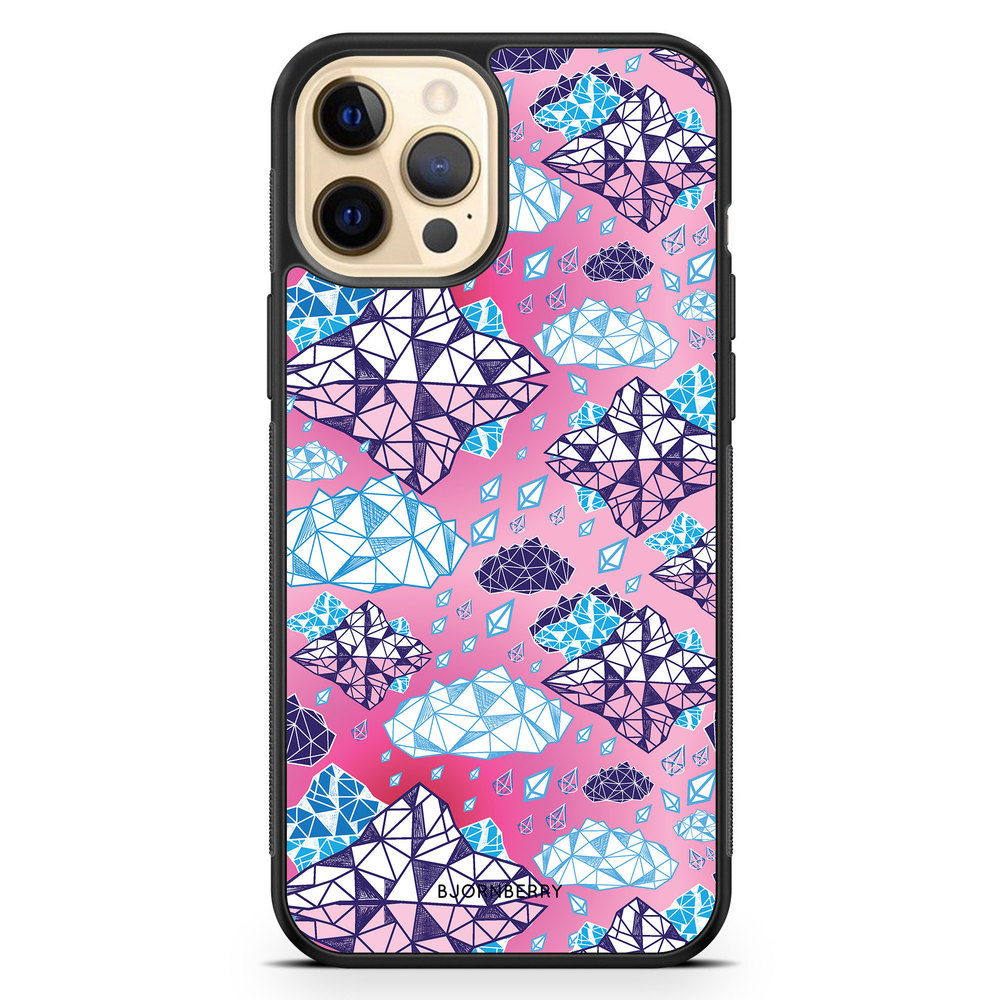 iPhone 12 Pro Max Case - Geometric Clouds