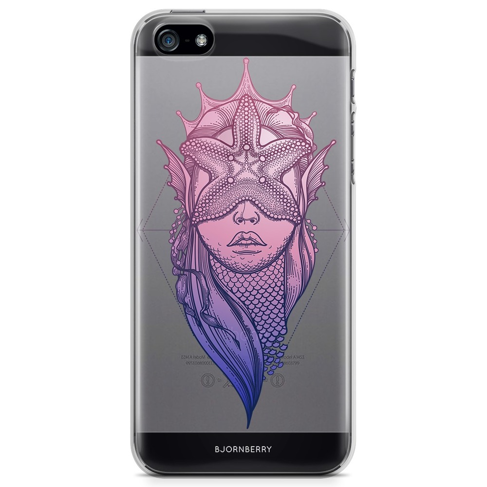 iPhone 5/5S/SE (2016) TPU Case - Mermaid Head