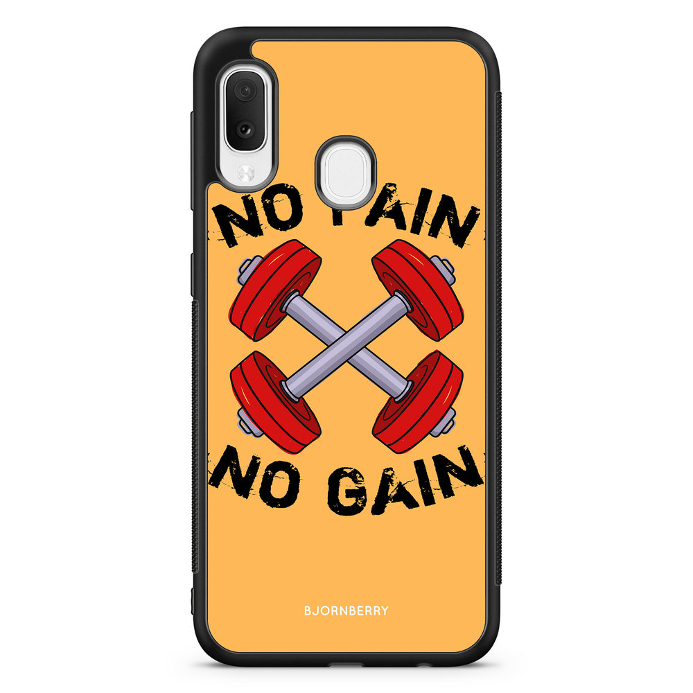 Samsung Galaxy A20e Case - No Pain No Gain