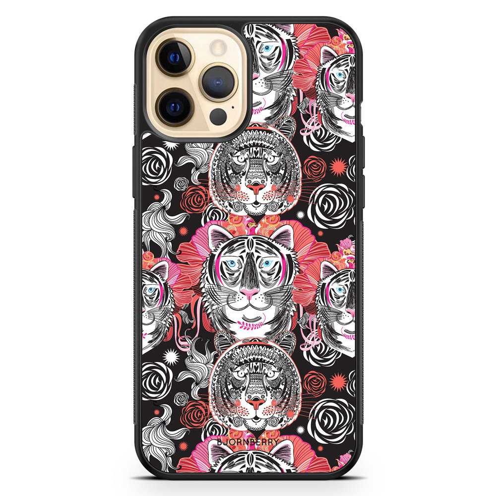 iPhone 12 Pro Max Case - Cartoon Tigers