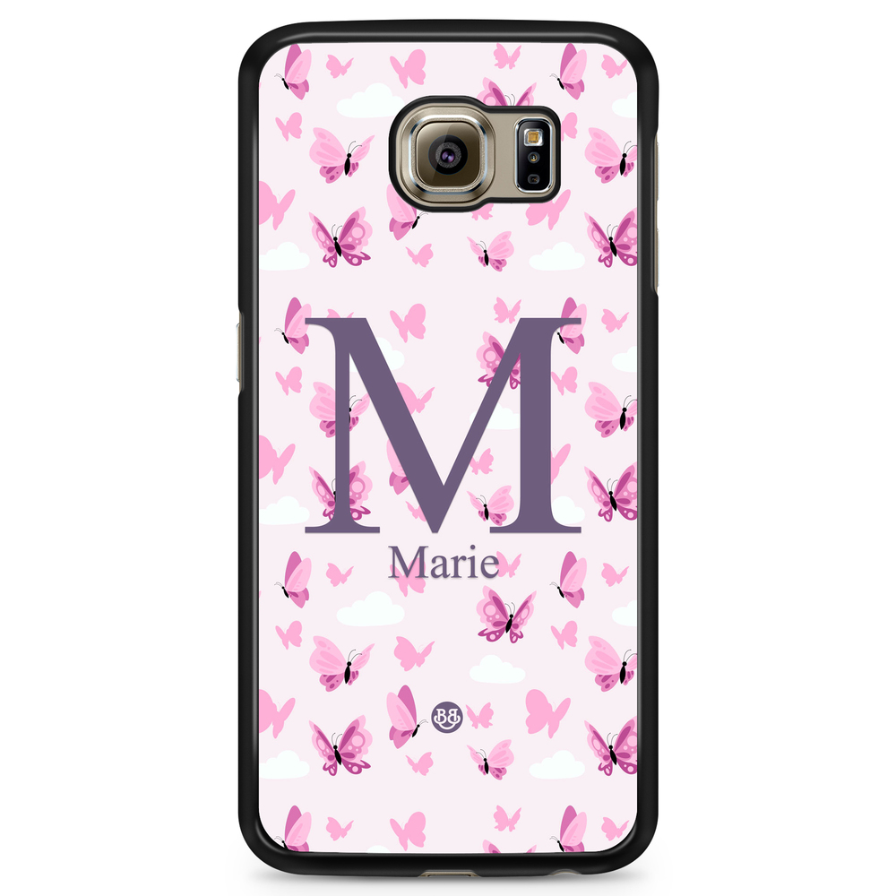 Samsung Galaxy S6 Edge+ Case Custom - AWAKEN - Butterfly Pink