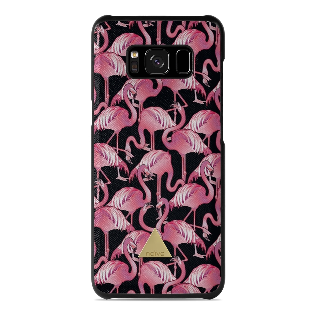 Naive Samsung Galaxy S8 Case - Flamingo