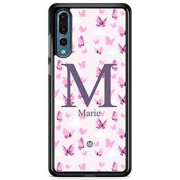 Huawei P20 Pro Custom Case - AWAKEN - Butterfly Pink