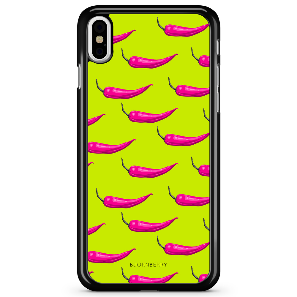 iPhone X / XS Case - Chilli Pattern