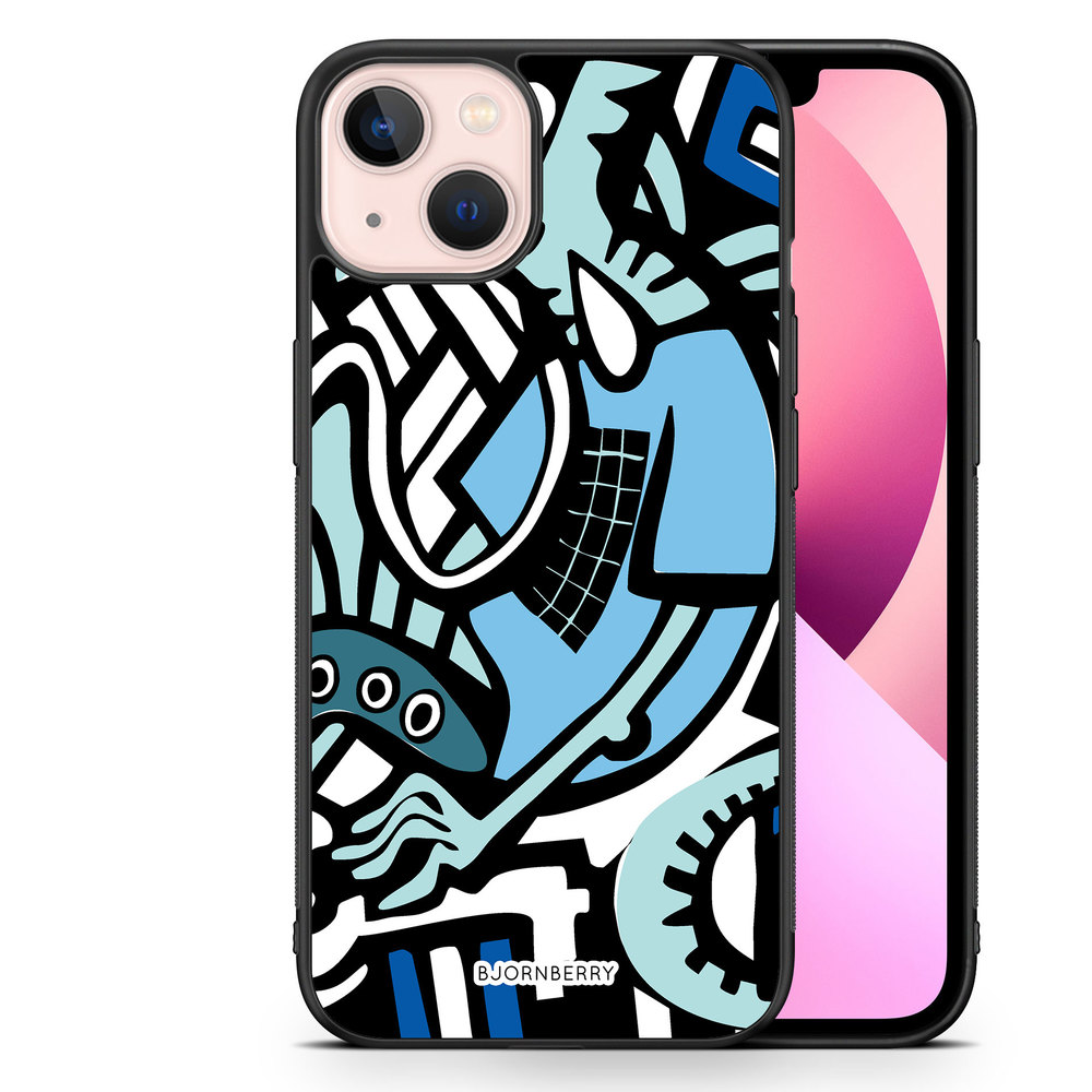 iPhone 13 Case - Grafitti Lizard
