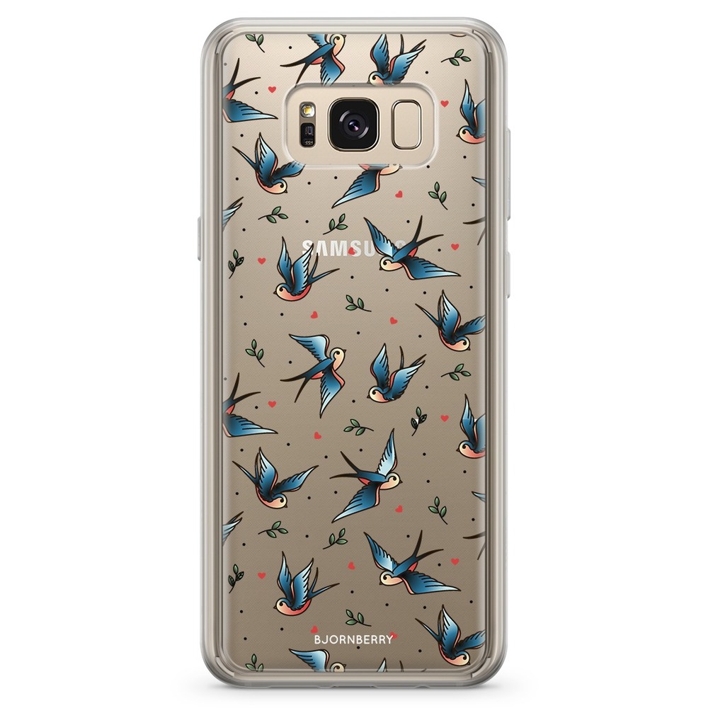 Samsung Galaxy S8 Fashion Case - Swallows