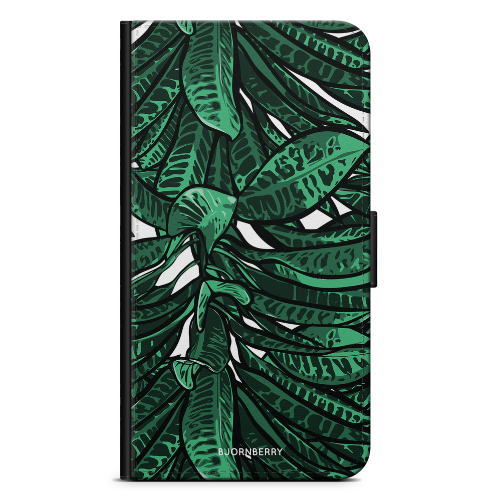 Samsung Galaxy A71 Plånboksfodral - Tropiska Löv