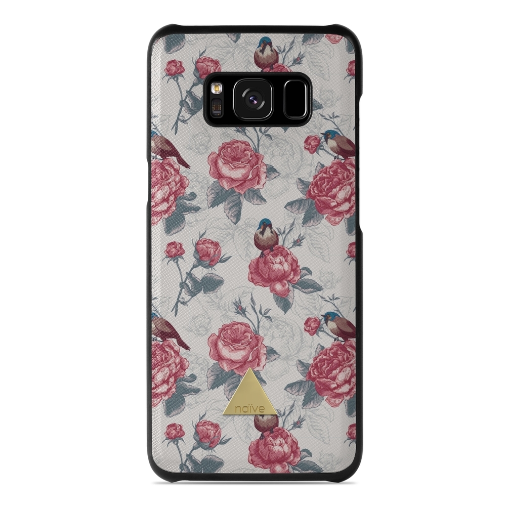 Naive Samsung Galaxy S8 Case - Roses & Birds